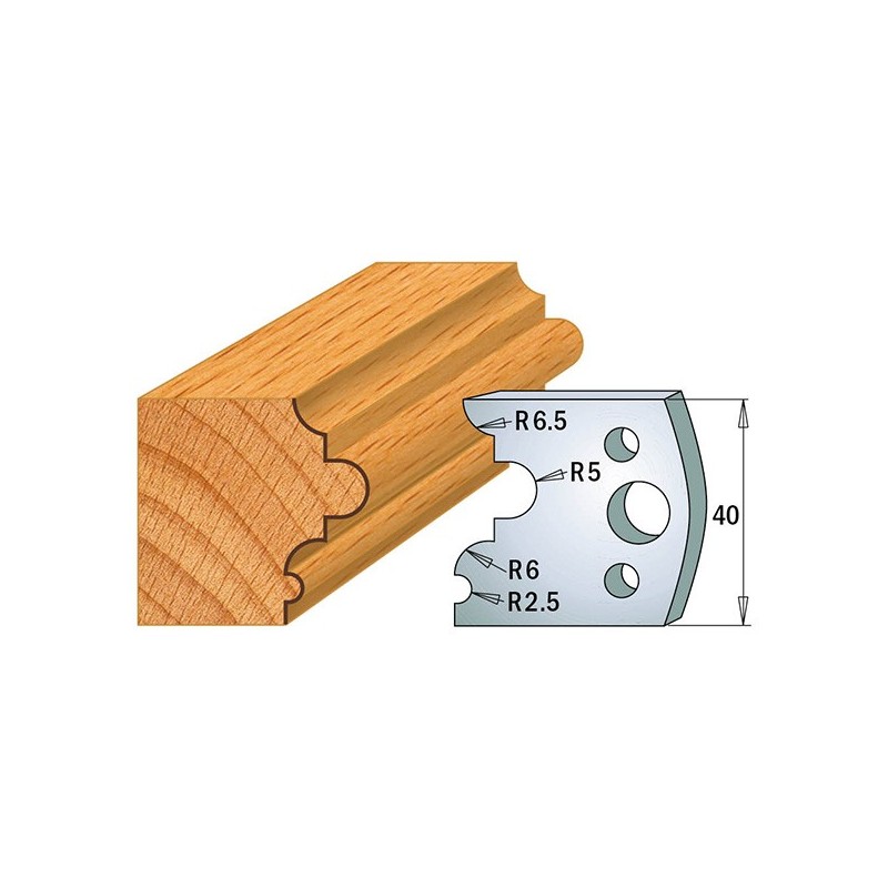 Coltelli sagomati 690.036 Limitatori 691.036